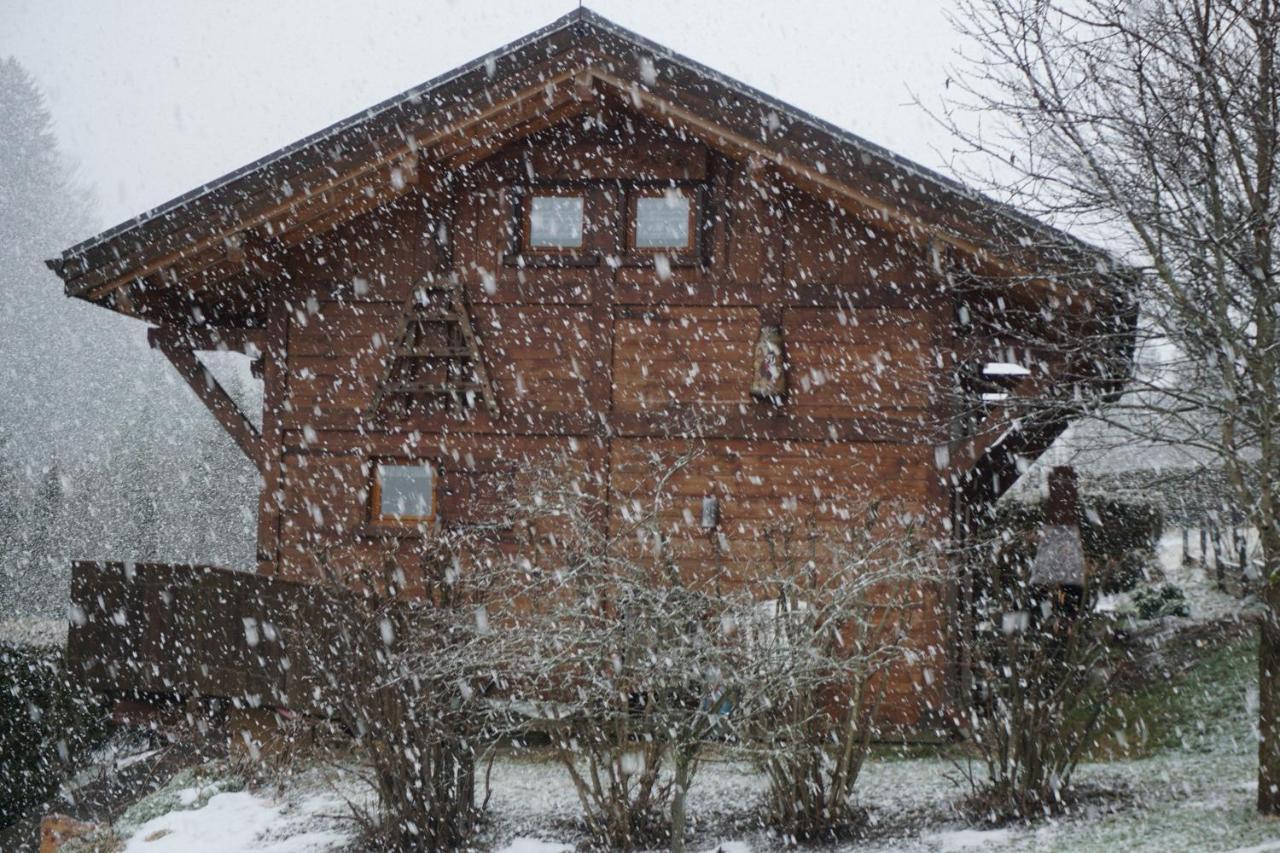 Chalet Independant " L'Anfian-Ne" เลกงตามีน-มงฌัว ภายนอก รูปภาพ