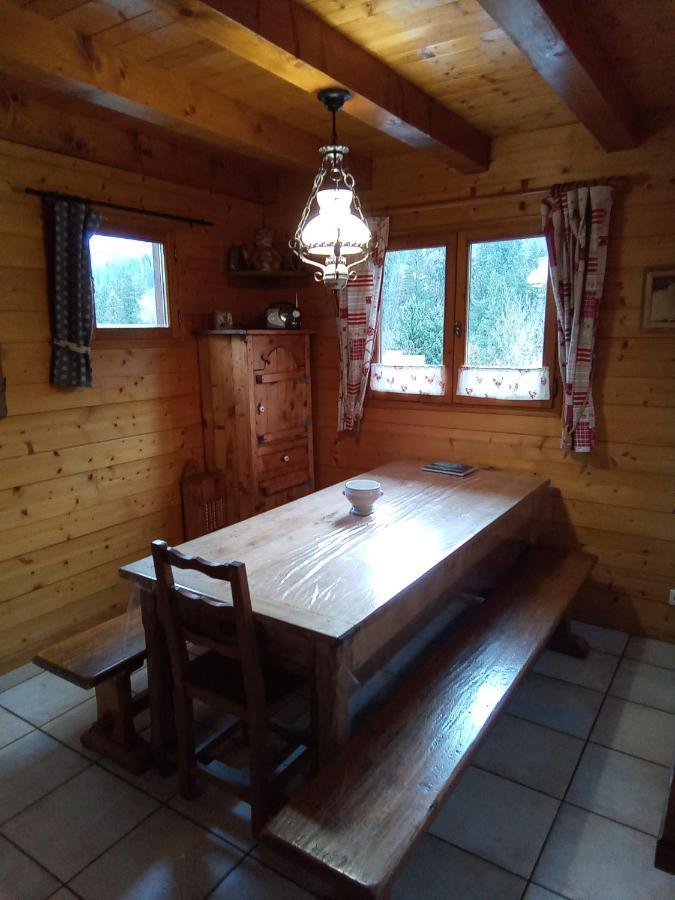 Chalet Independant " L'Anfian-Ne" เลกงตามีน-มงฌัว ภายนอก รูปภาพ